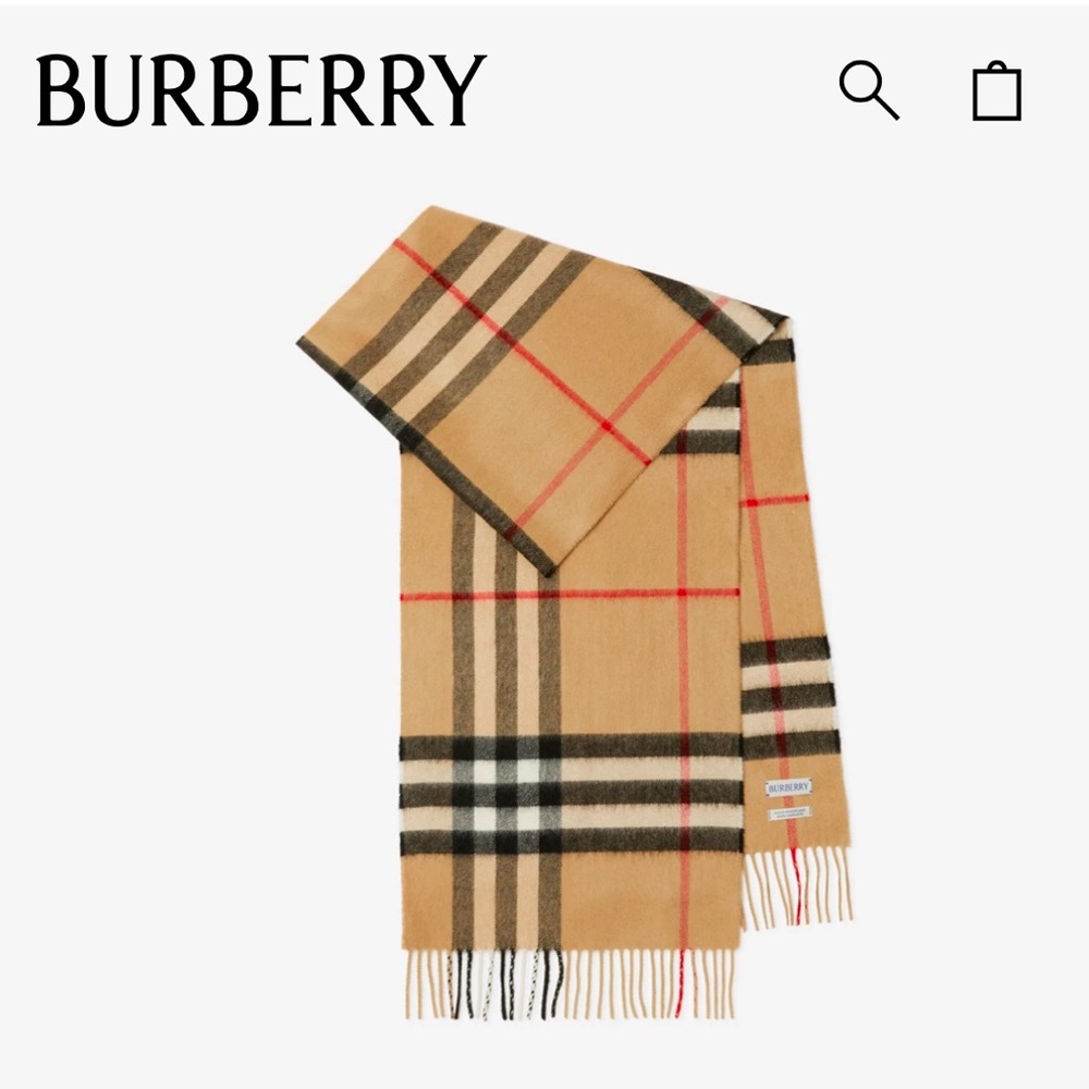 Burberry Cashmere Scarf